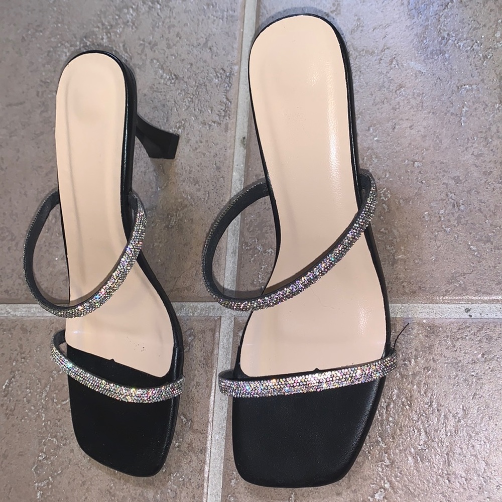 Glitter heels